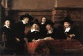 Funcionarios de muestreo del DrapersGuild Rembrandt